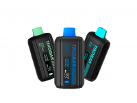 (М) Одноразовая электронная сигарета Tikobar x Smoke Kitchen SOLO X 9000 - Banana orange (Банан Апельсин)